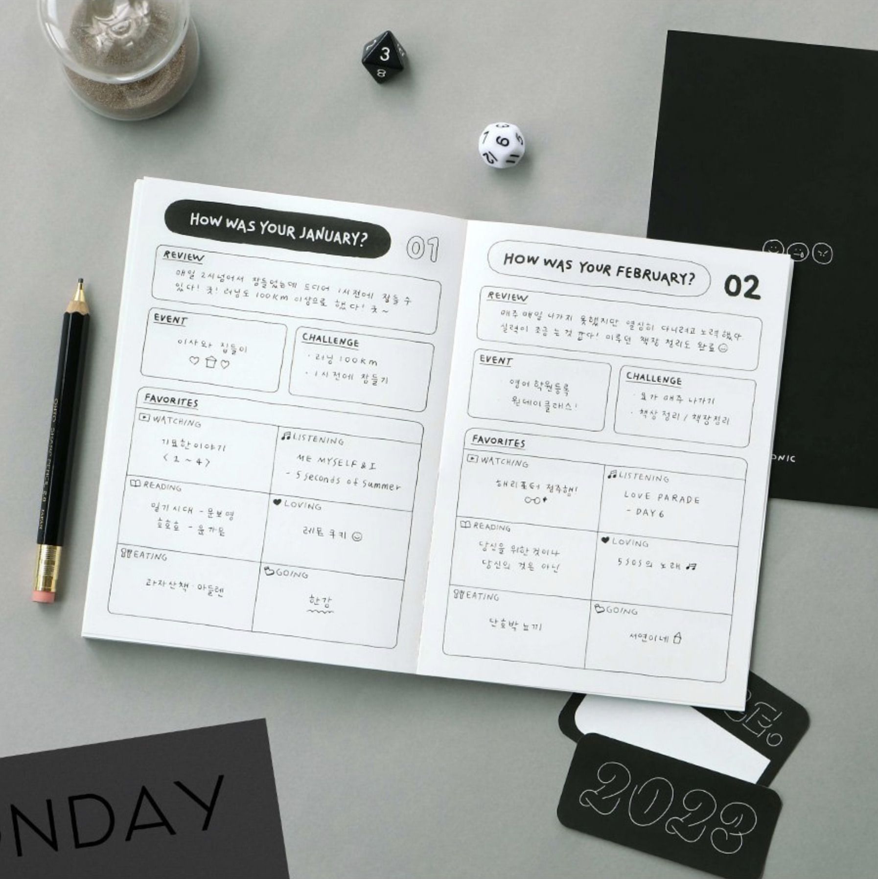 2023 Doodle Diary Planner