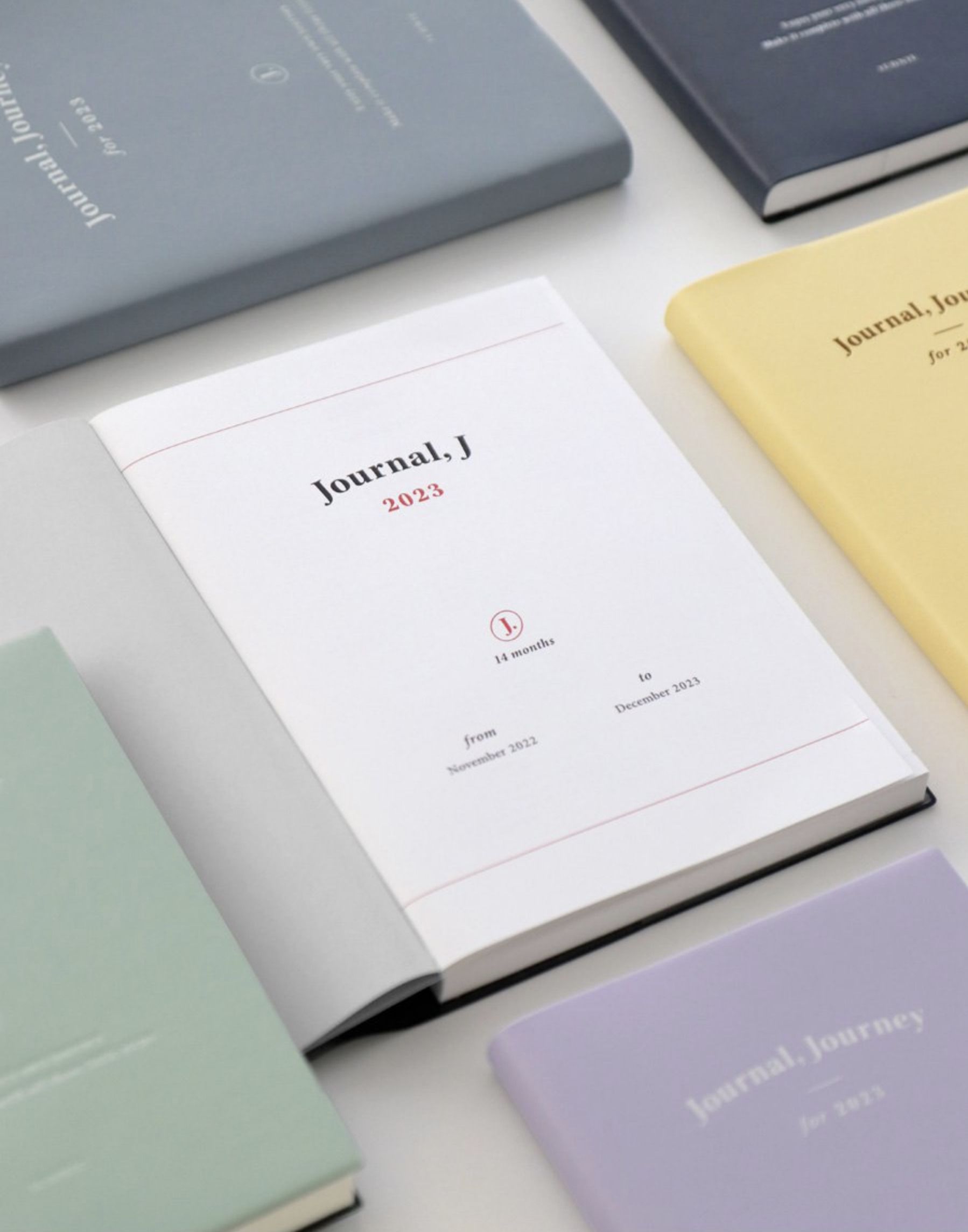 2023 Small Journal J Weekly Planner