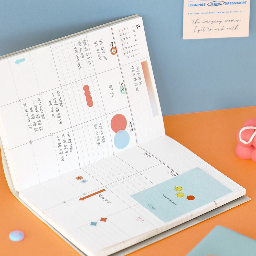 2023 Small Journal J Weekly Planner