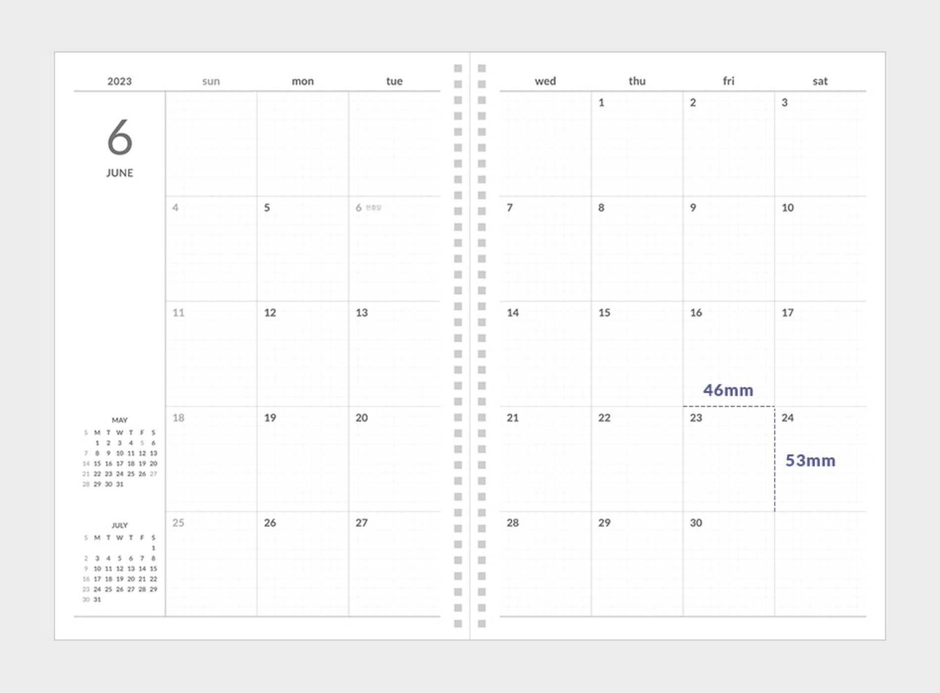 mochithings-2023-large-a4-monthly-planner