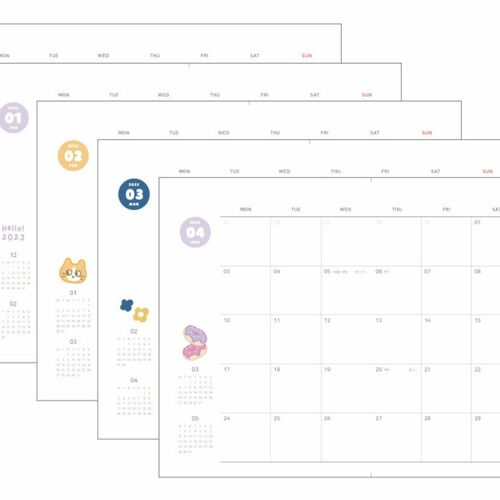 2023 Les Beaux Jours Weekly Planner - Image 17