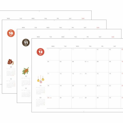 2023 Les Beaux Jours Weekly Planner - Image 18