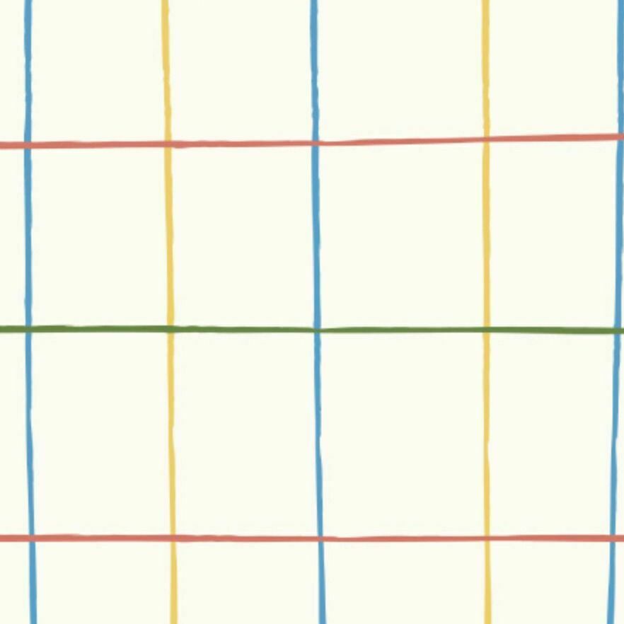 2023 Les Beaux Jours Weekly Planner, Rainbow Grid