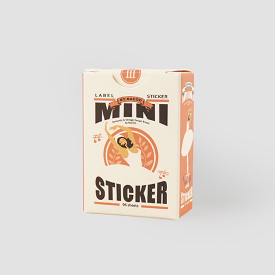 MochiThings: 48pcs Vintage Label Sticker Set v3