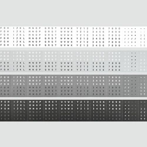 1152pcs Pencil Alphabet Sticker Set - Image 2
