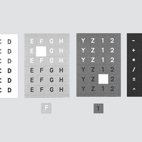 1152pcs Pencil Alphabet Sticker Set - Image 4