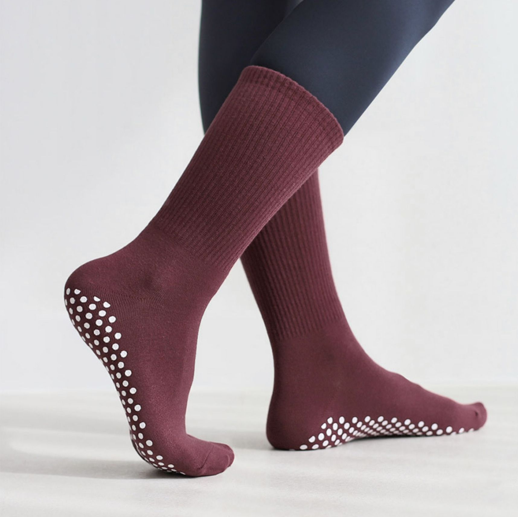 MochiThings Nonslip Pilates Crew Women Socks