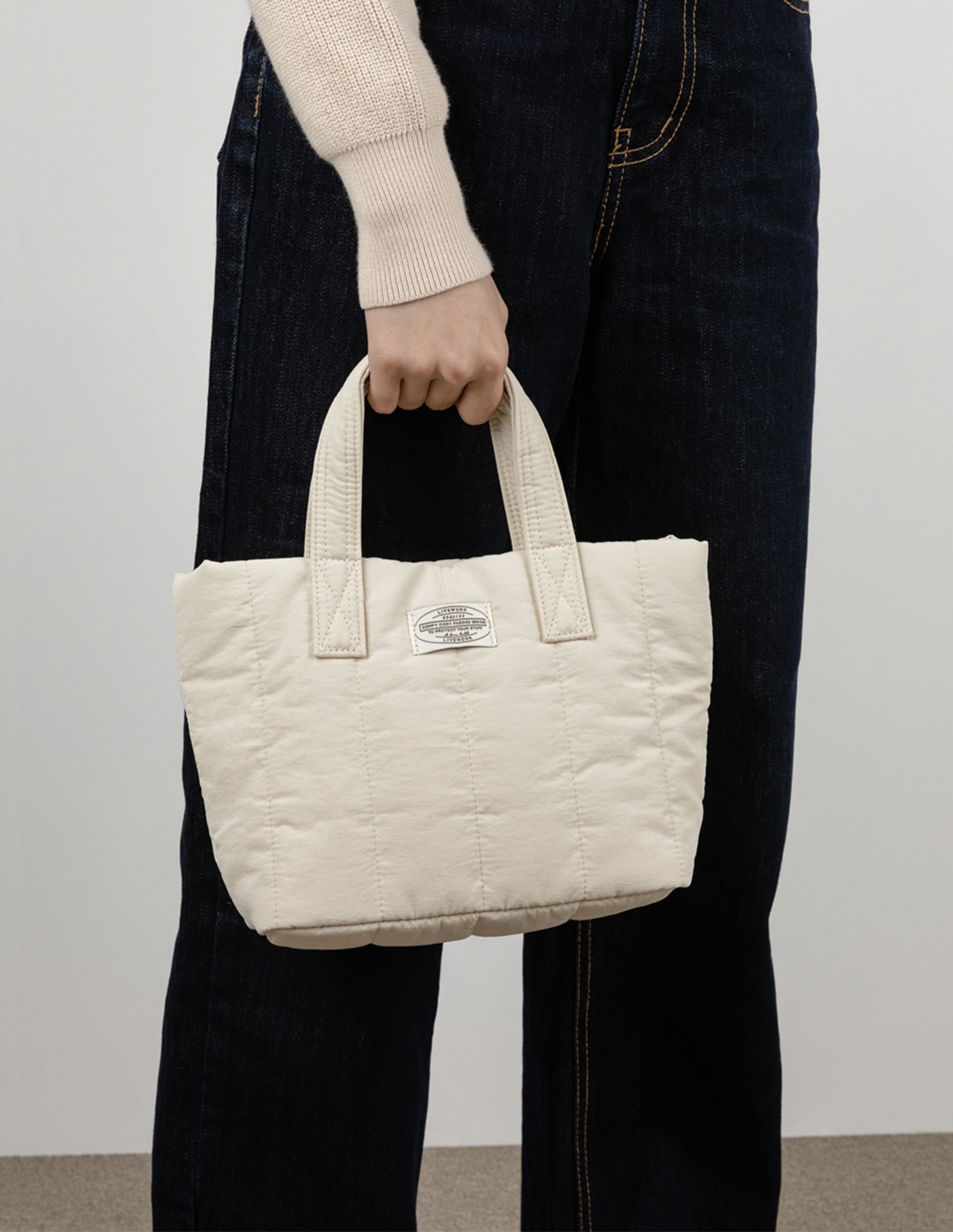 Cozy Flip Cotton Tote main image 1