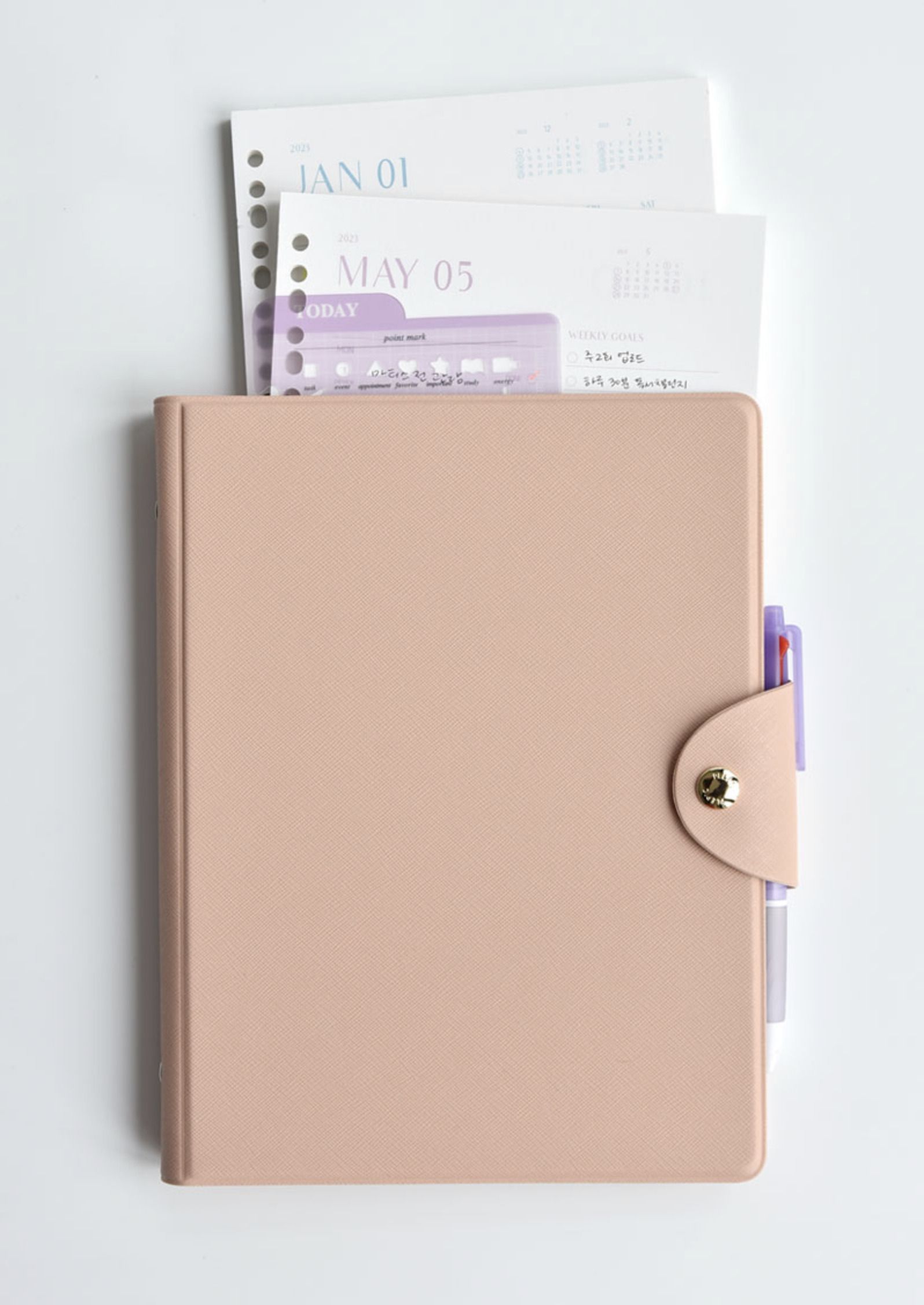 MochiThings Classic Folio 6 Ring A5 Binder