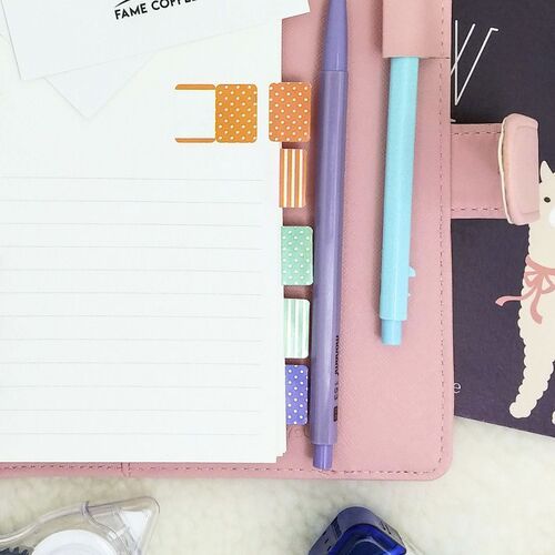 Colorful Pattern Index Label Sticker - Image 3