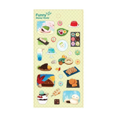 MochiThings: K Dessert Deco Sticker