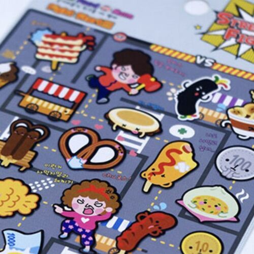 Street Food Fighter Emoji Sticker
