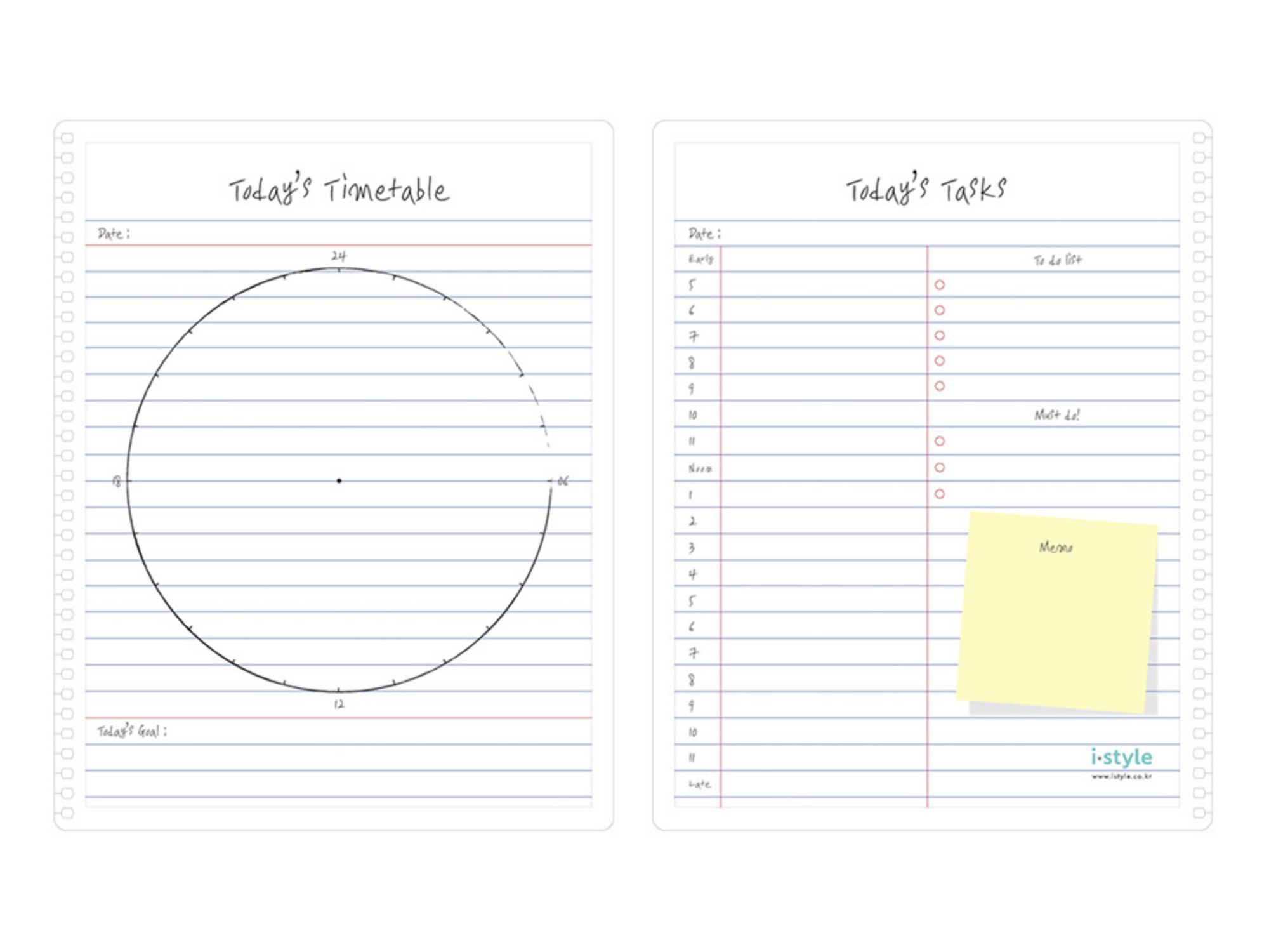 MochiThings Notebook Attachable Wet Erase Board