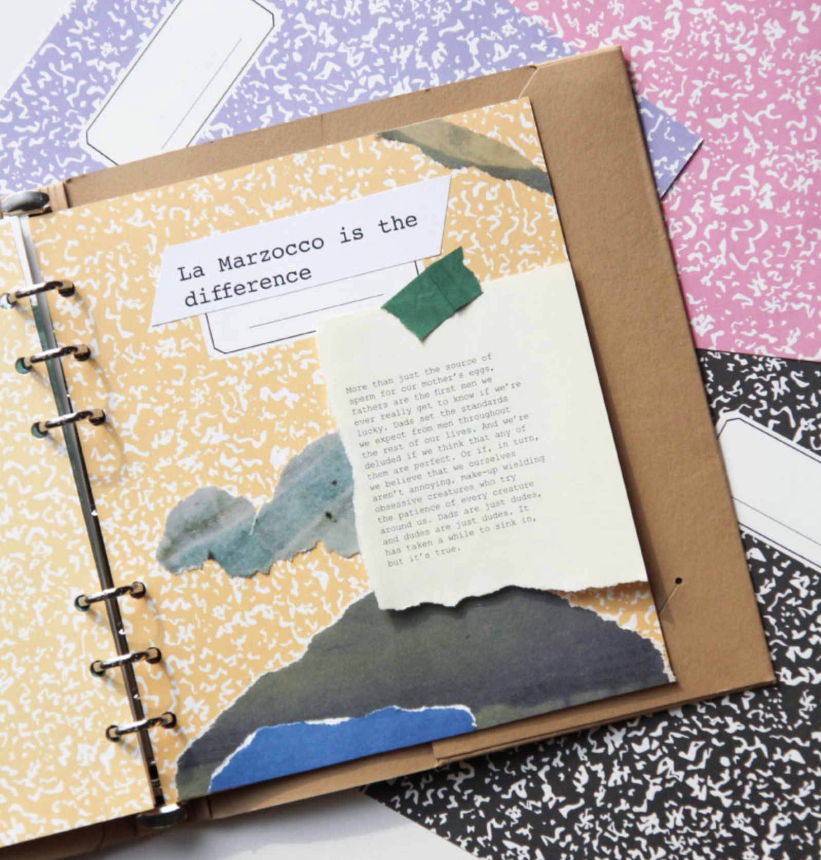 MochiThings: Composition 6 Ring A6 Wide Cover Paper Refill