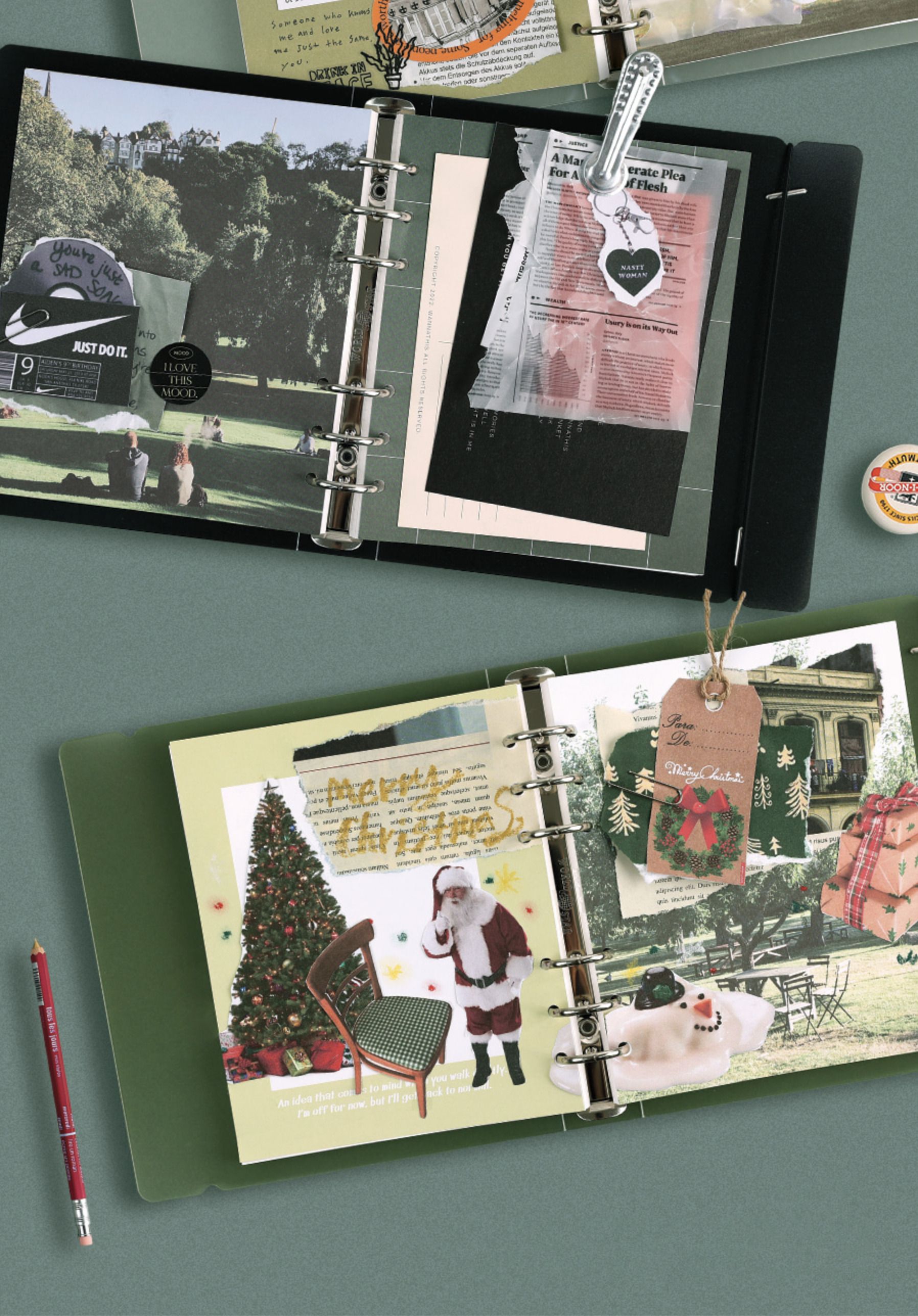 MochiThings: Photograph 6 Ring A6 Wide Note Refill