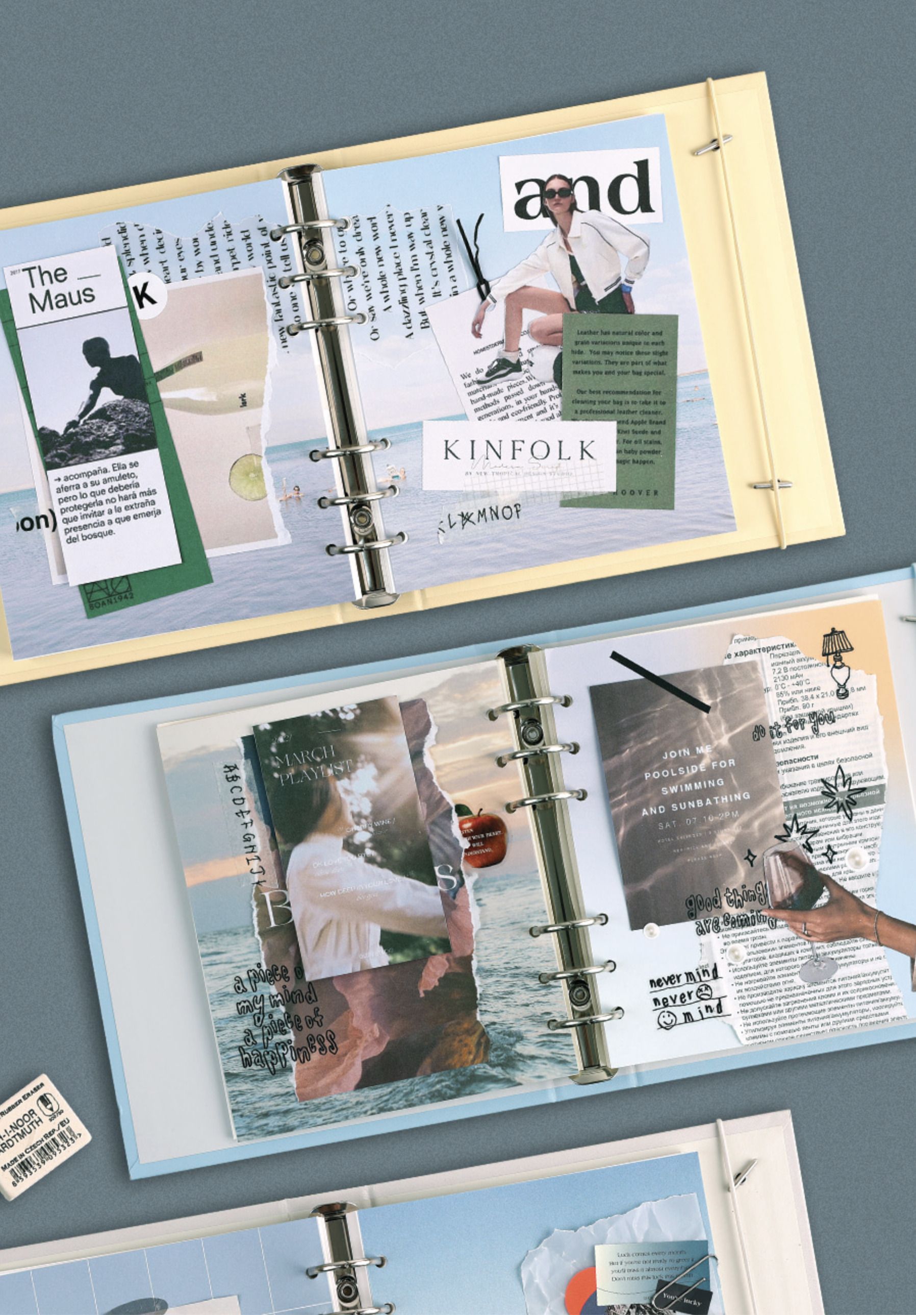 MochiThings: Photograph 6 Ring A6 Wide Note Refill