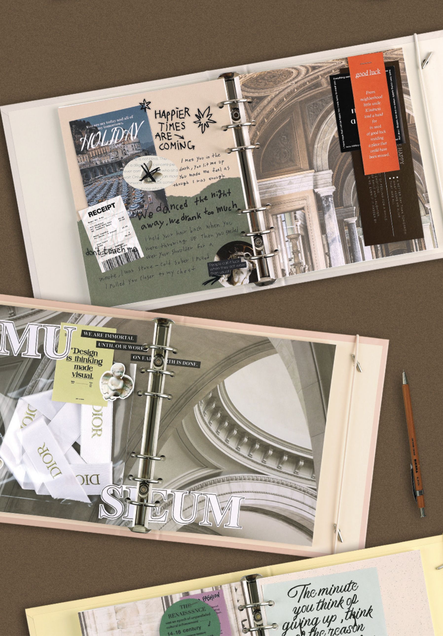 MochiThings: Photograph 6 Ring A6 Wide Note Refill