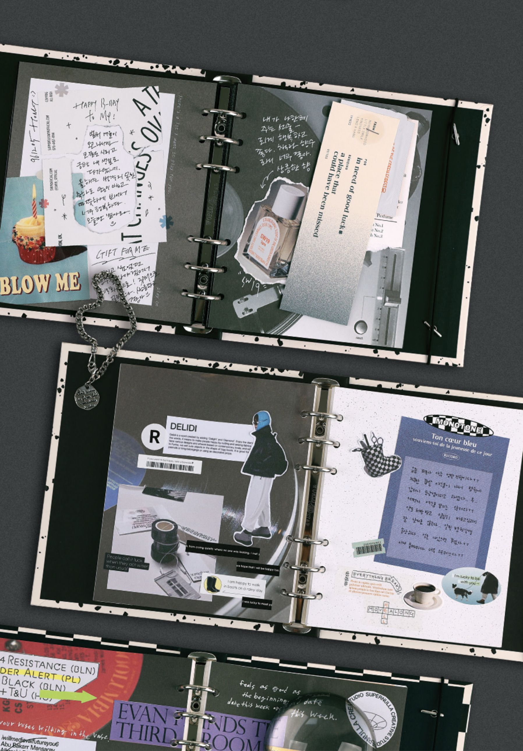 MochiThings: Photograph 6 Ring A6 Wide Note Refill