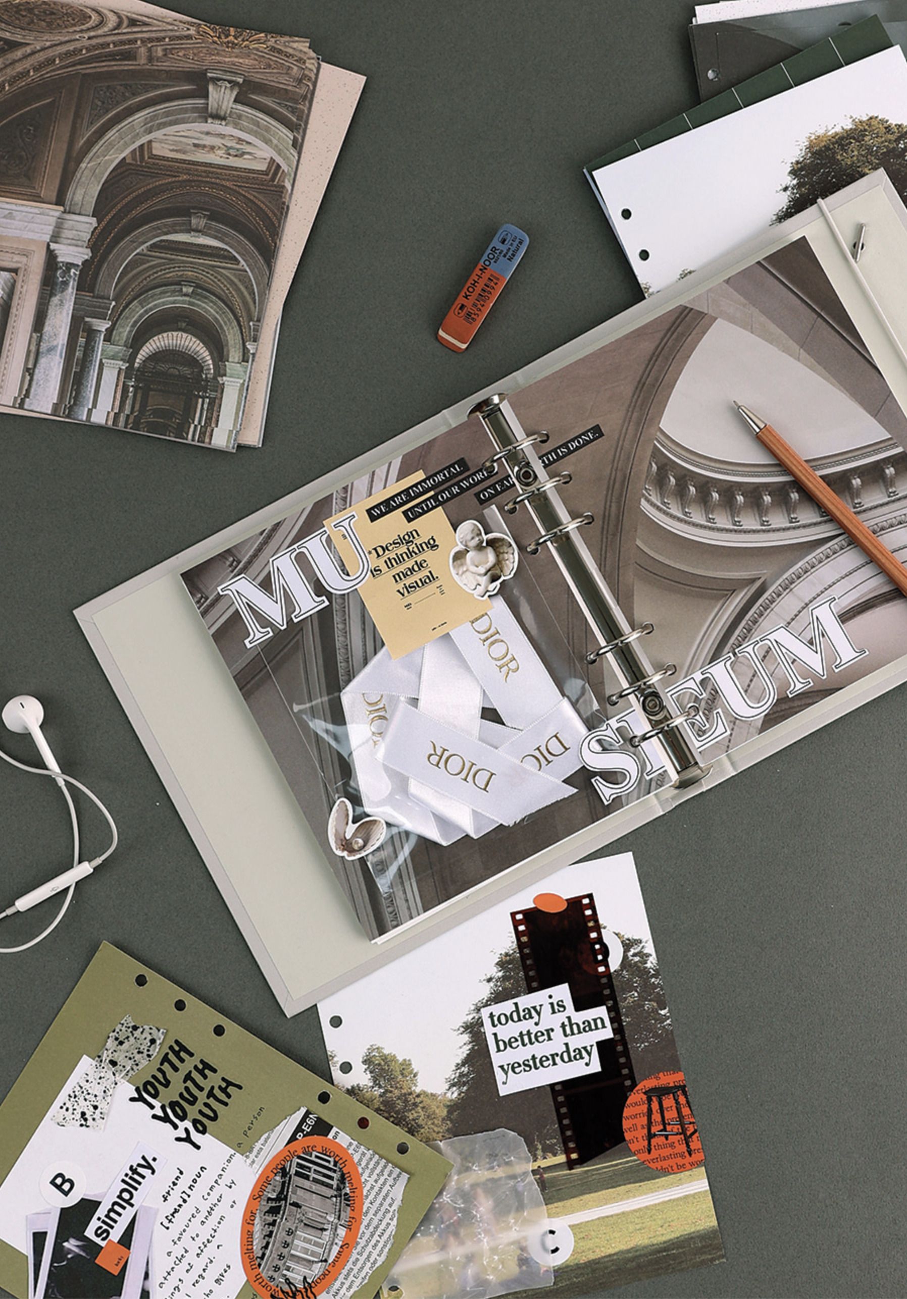 MochiThings: Photograph 6 Ring A6 Wide Note Refill