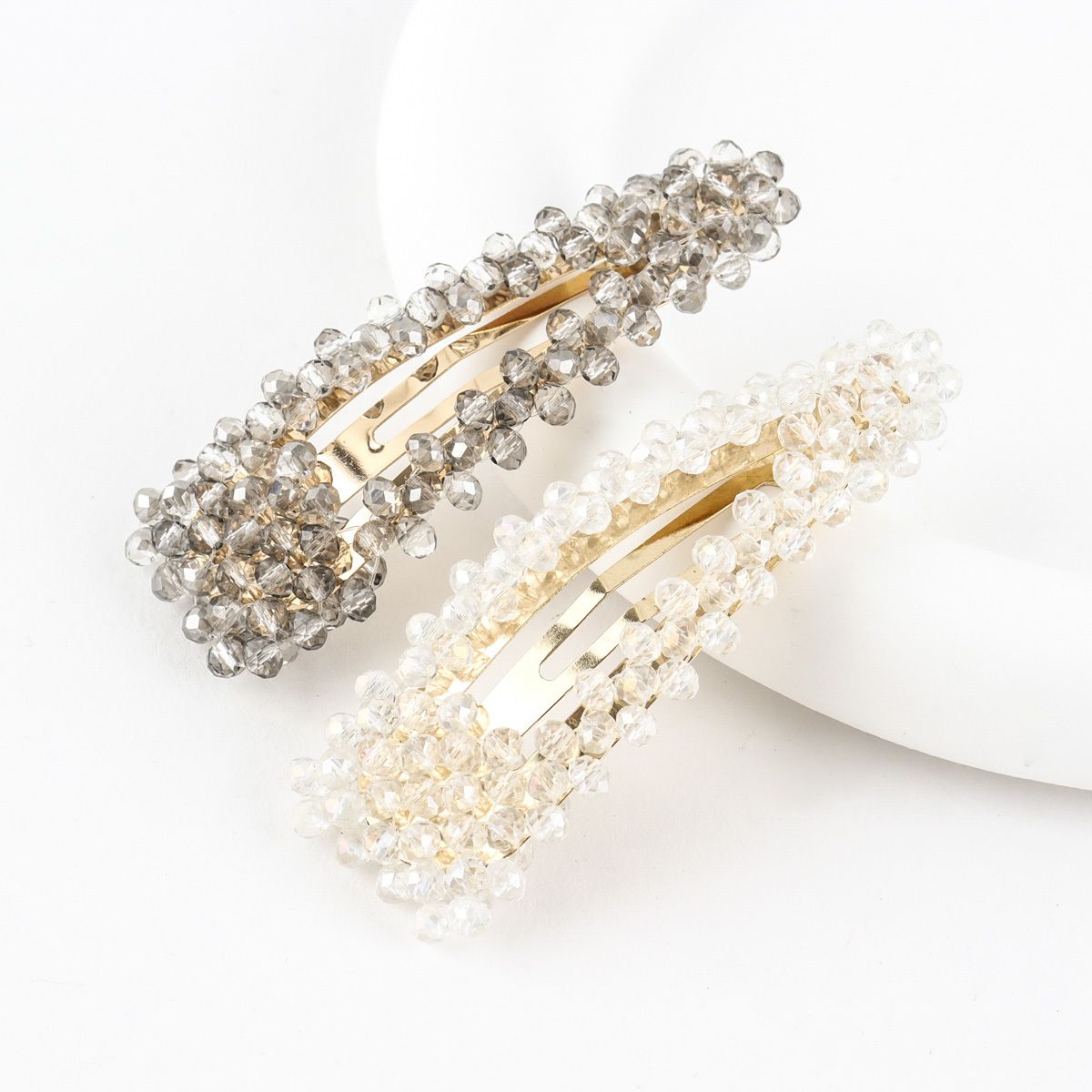 MochiThings Gold Beads Hair Snap Clip