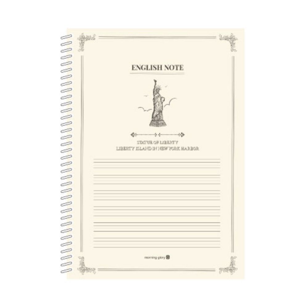 MochiThings: Large English Spiral Language Notebook