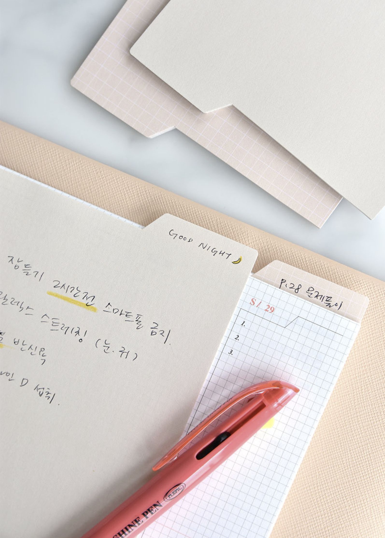 MochiThings: Large Basic Index Sticky Note