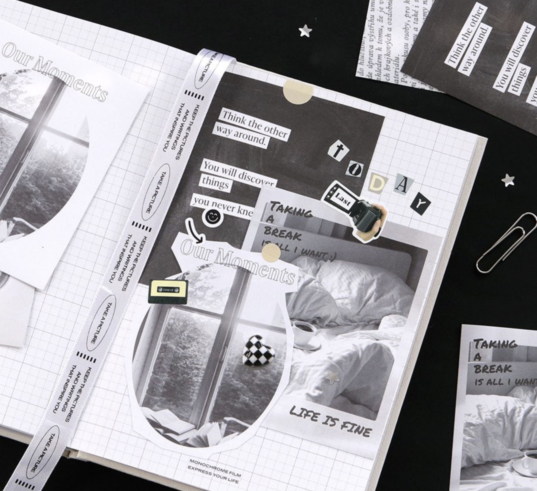 MochiThings: 50pcs Moodscape Background Sticker Set