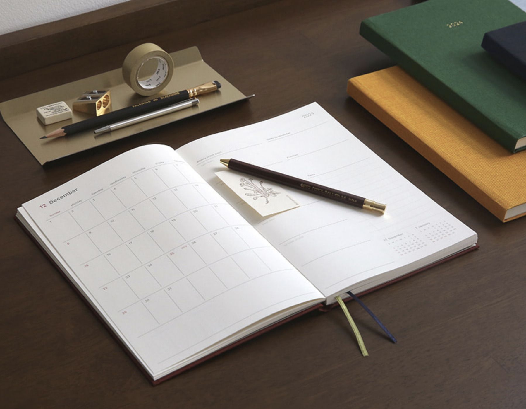 MochiThings 2024 Attitude A5 Hardcover Weekly Planner