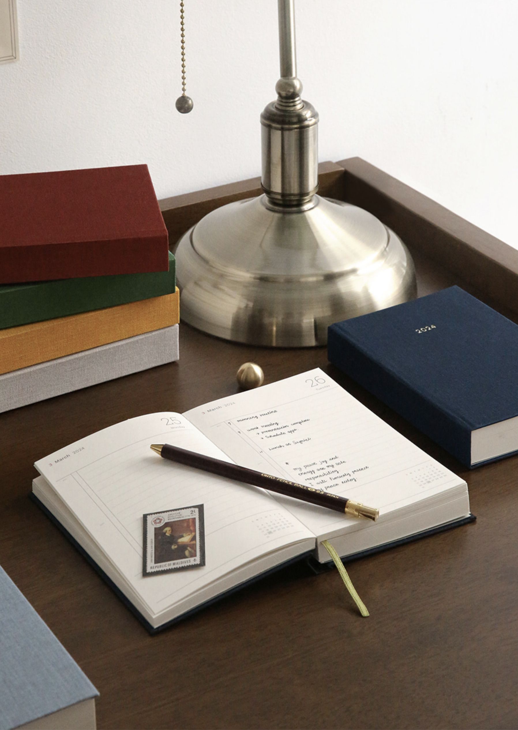 MochiThings 2024 Attitude A6 Hardcover Daily Planner