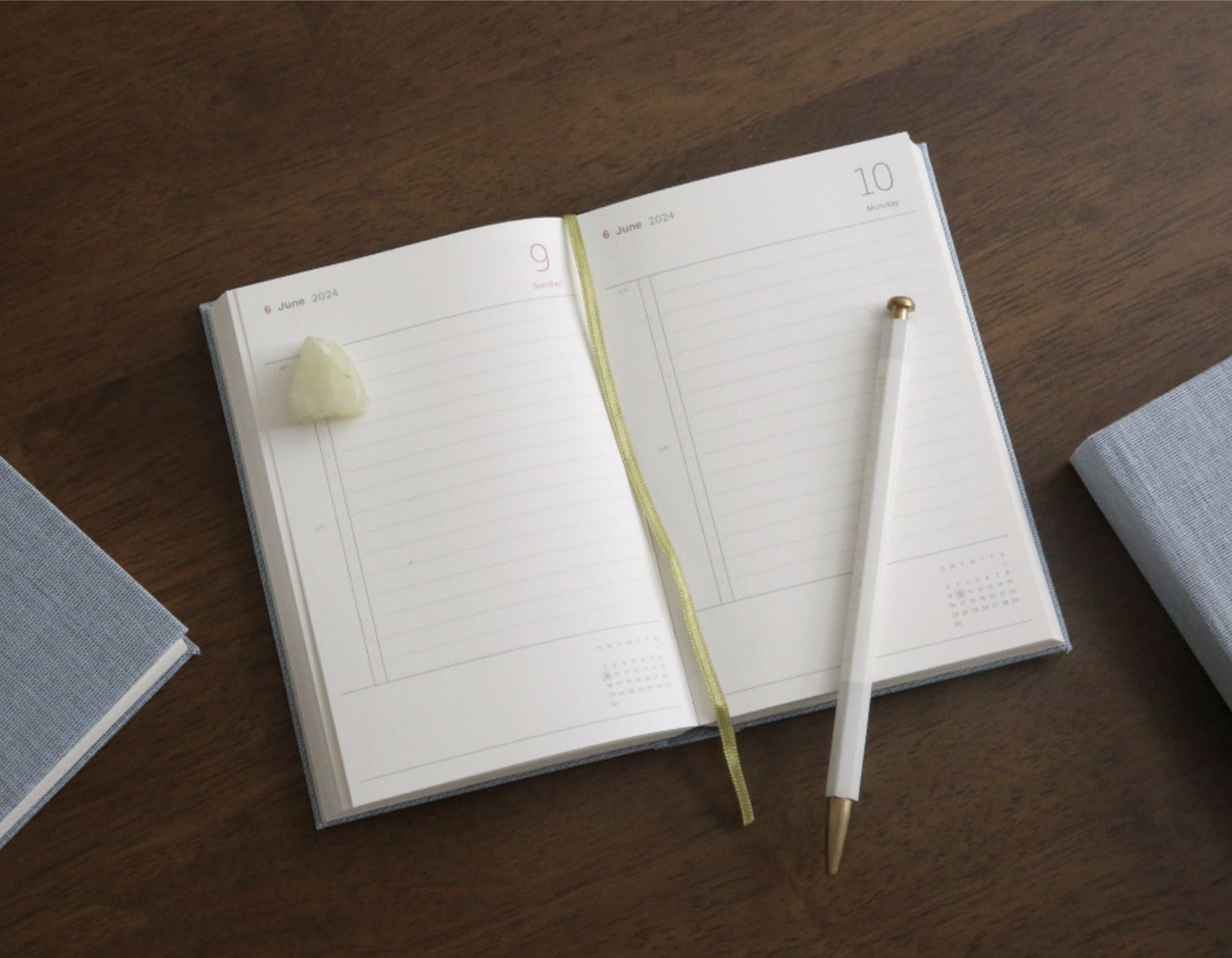 MochiThings 2024 Attitude A6 Hardcover Daily Planner