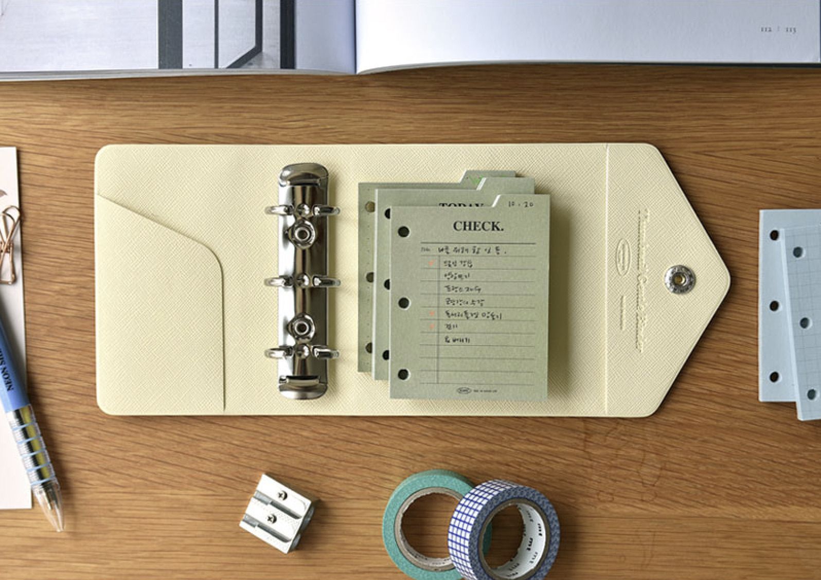 MochiThings Mini Gentle 3 Ring Binder