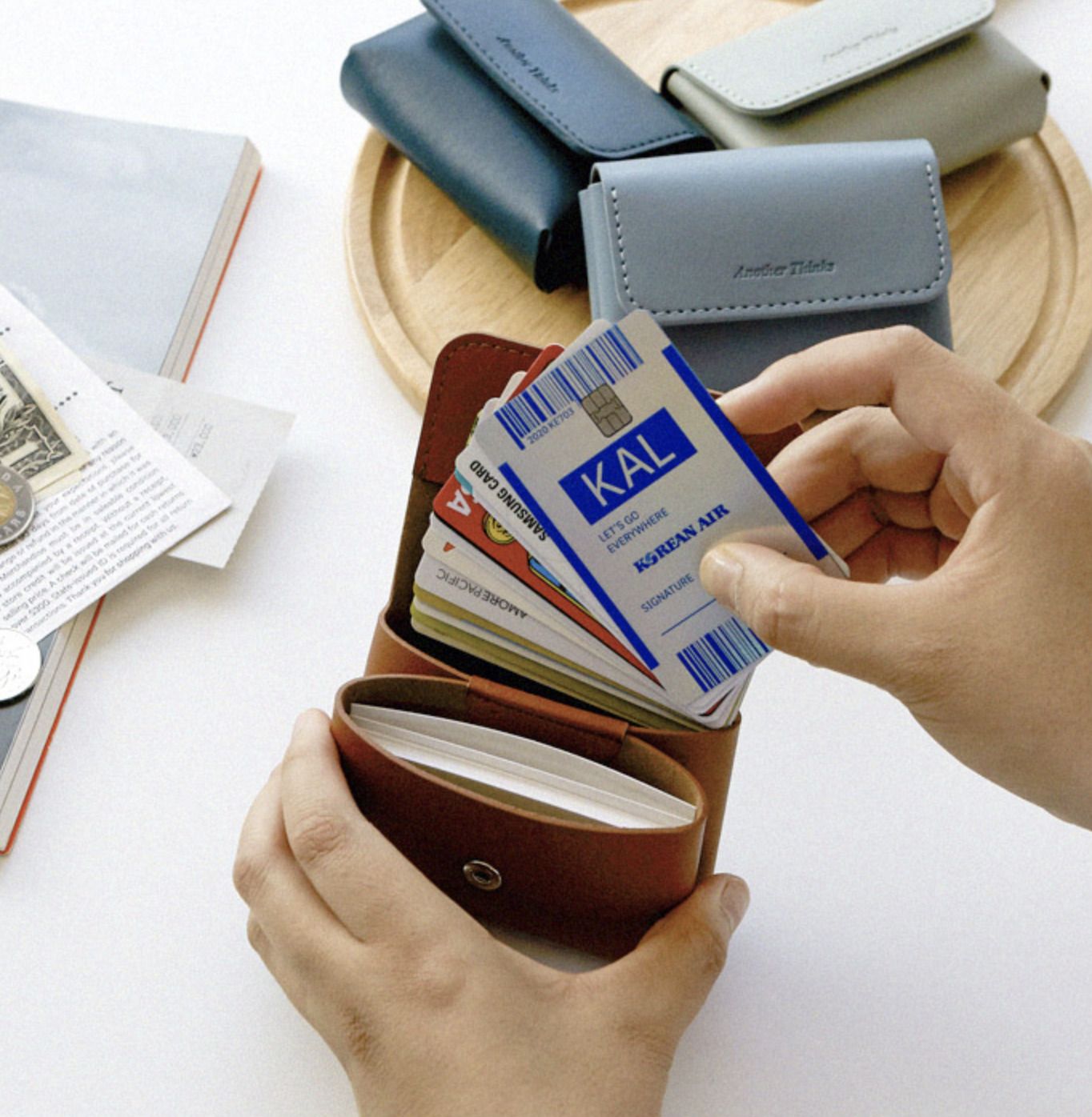 Stack Card Pouch MochiThings: Loaf Vegan Leather Card Pouch