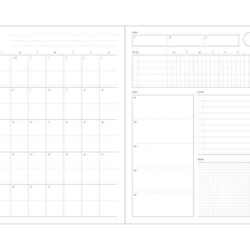 2024 Edit Monthly Planner