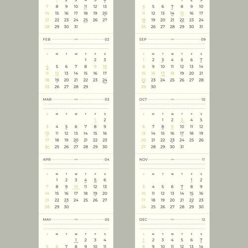 2024 Accordion Calendar - Image 4