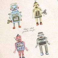 Iconic Sticky Notebook v3, Robot