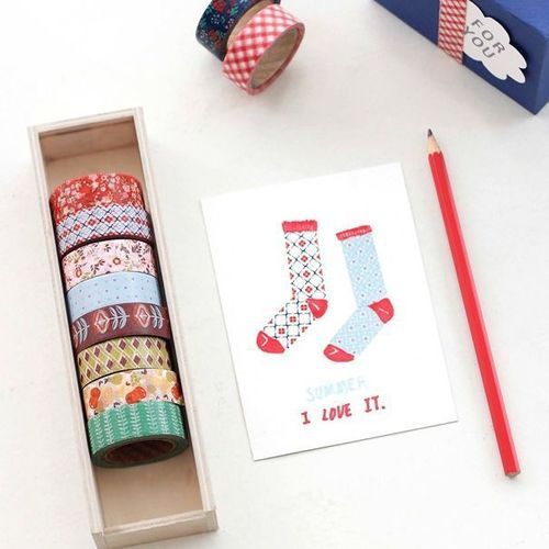 Pattern Masking Tape Set 07 - Image 22