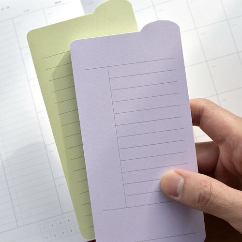 Colorful Rounded Edge Index Sticky Note