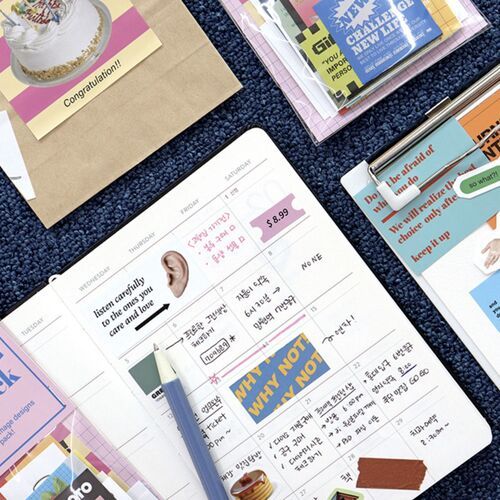 40pcs Storage Message Sticker Set