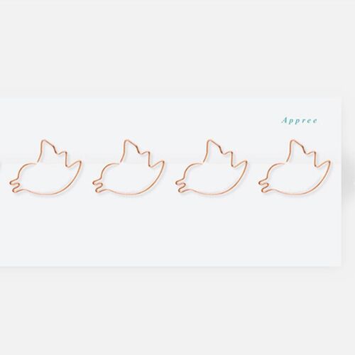 5pcs Rose Gold Clip Set - Image 2