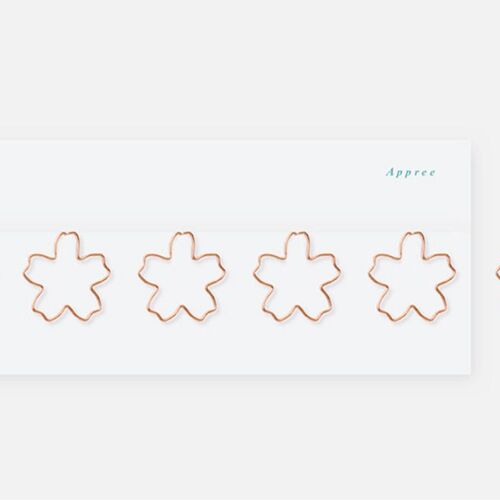 5pcs Rose Gold Clip Set - Image 12