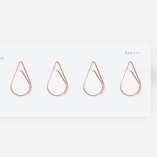 5pcs Rose Gold Clip Set - Image 37