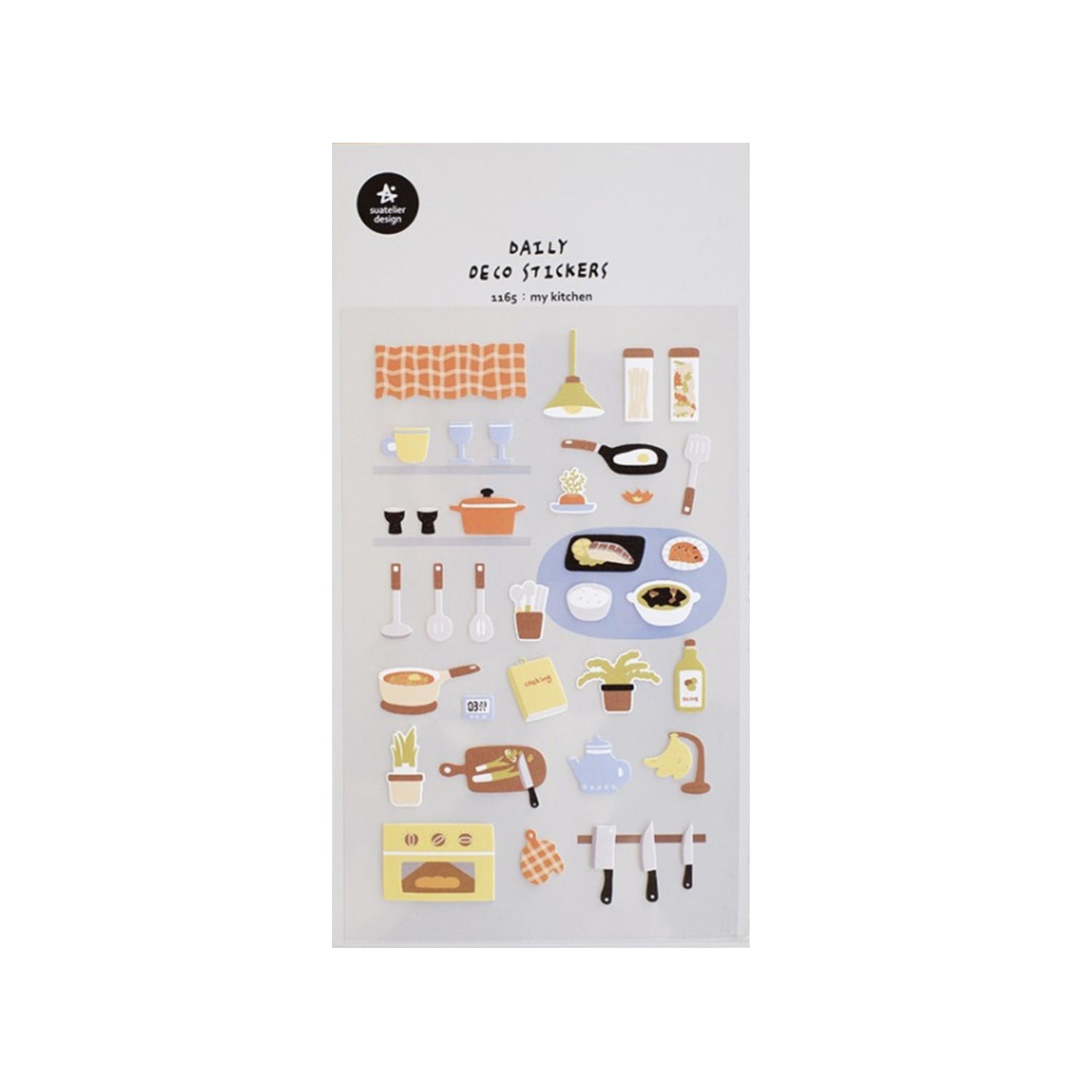 Kit Chan Sticker MochiThings: My Kitchen Deco Sticker