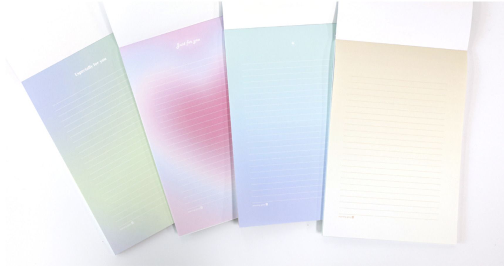 MochiThings: Gradient Letter Notepad