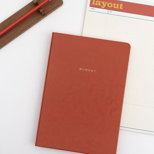 Large Moment Hardcover Plain Notebook - Image 9