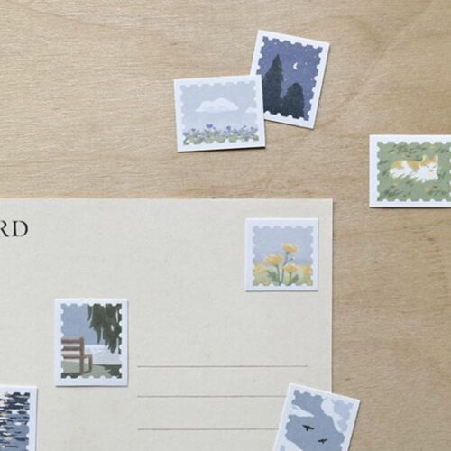 21pcs Park Cereal Sticker Set