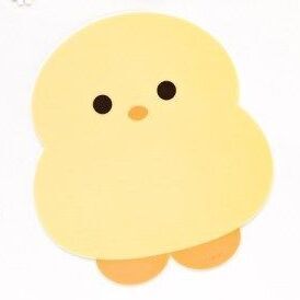 Piyo Friends Mouse Pad, Yellow Chick