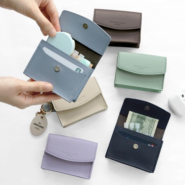 【完売間近】 TOWTOW.ARCHIVE Etching Logo Card Wallet Map Card Wallet – Tactile Craftworks