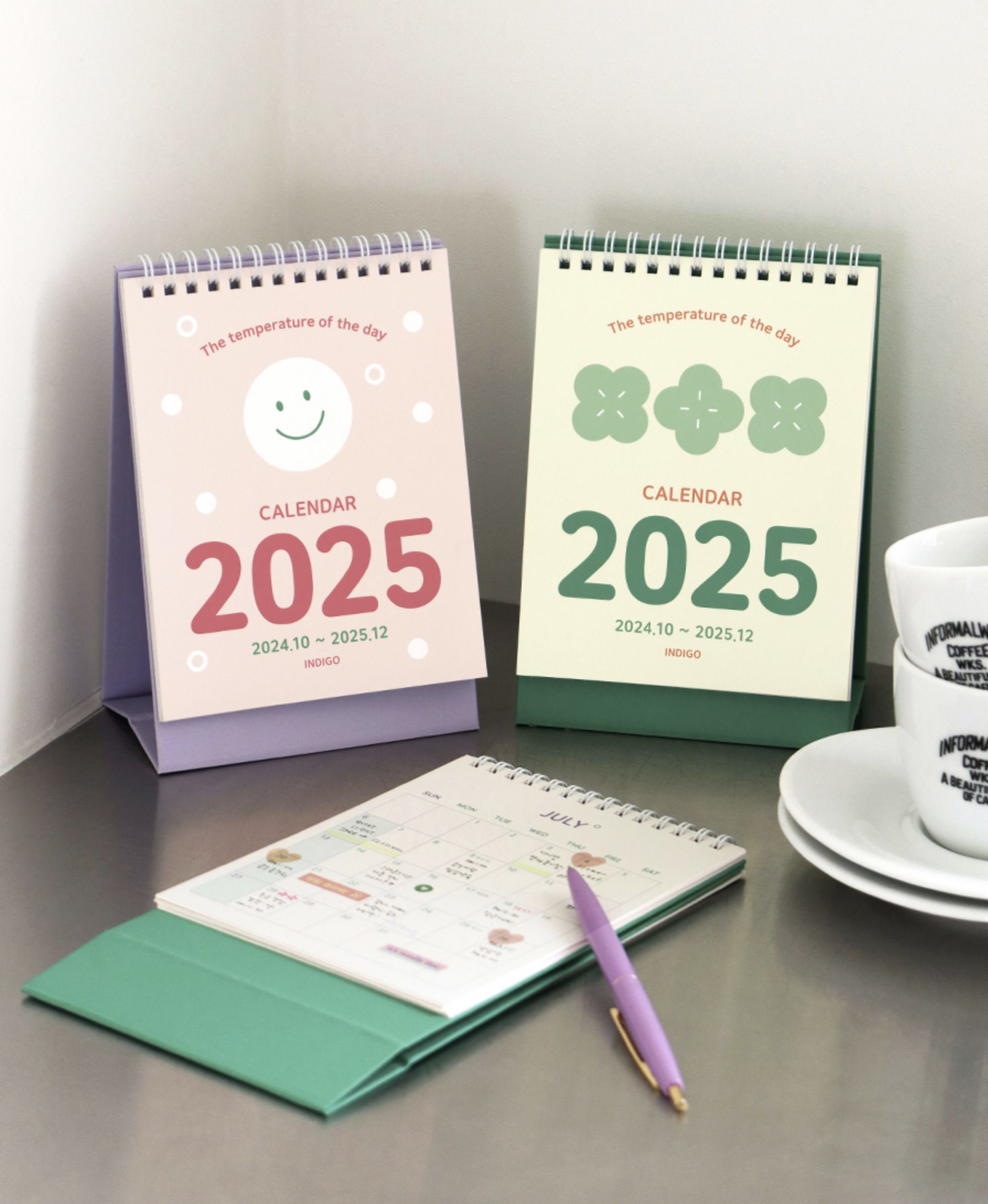 MochiThings 2025 The Temp of the Day Desk Calendar