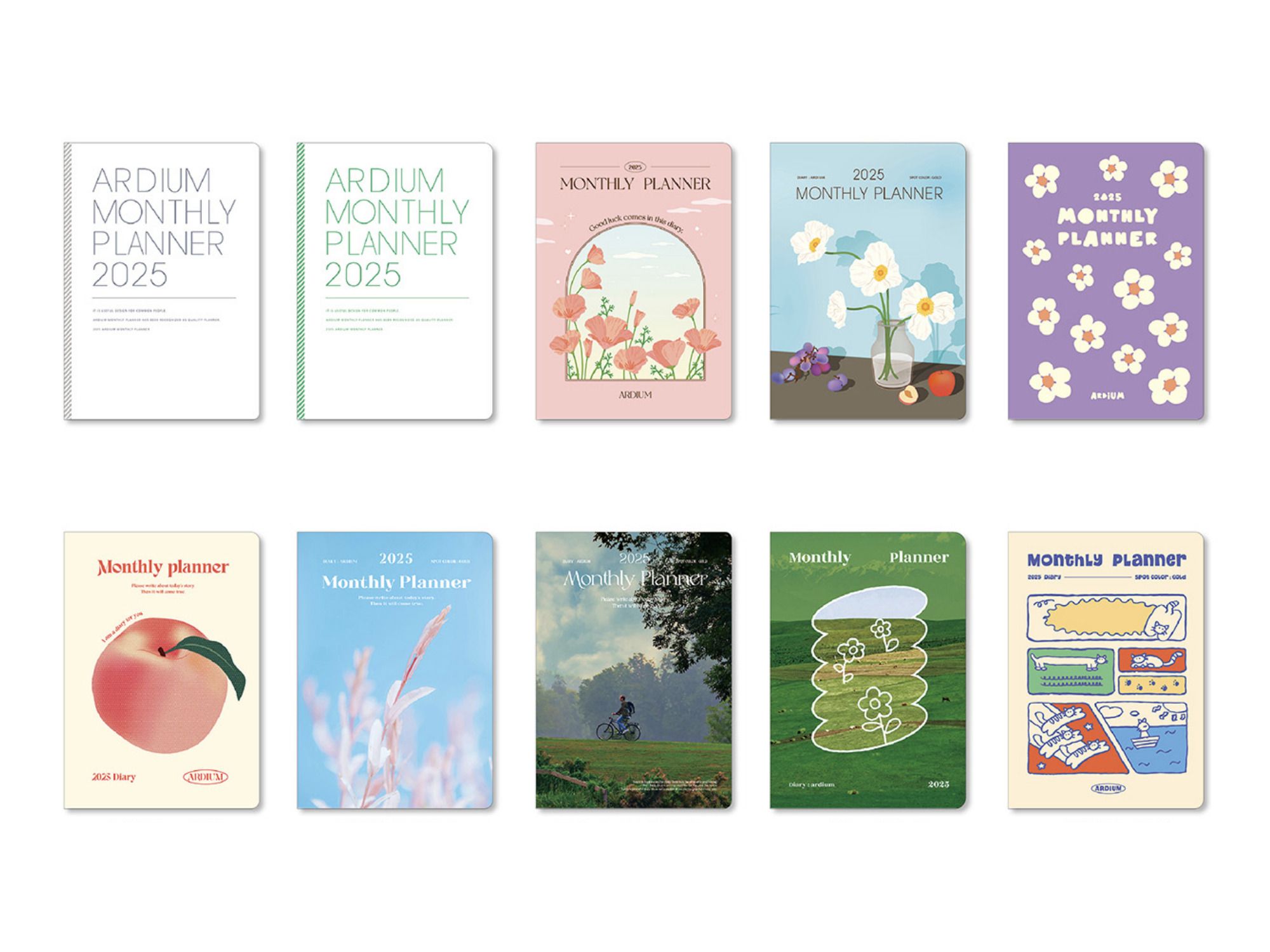 2025 Ardium Monthly Planner