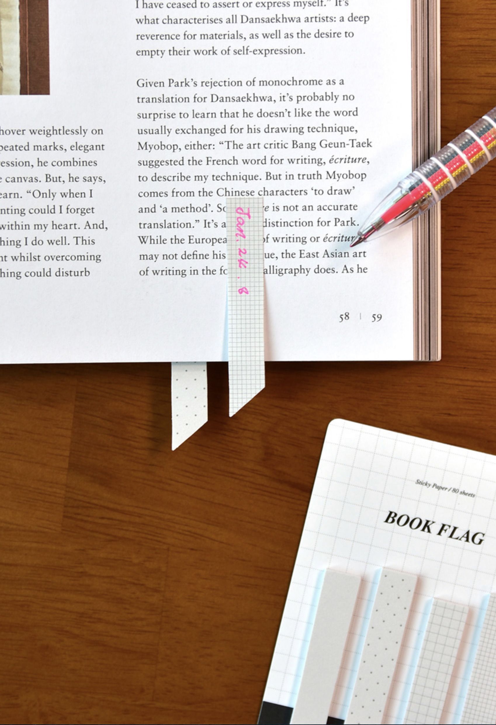 MochiThings: Mini Flag Index Sticky Note